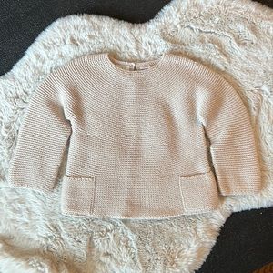 Cream Zara Sweater 2-3